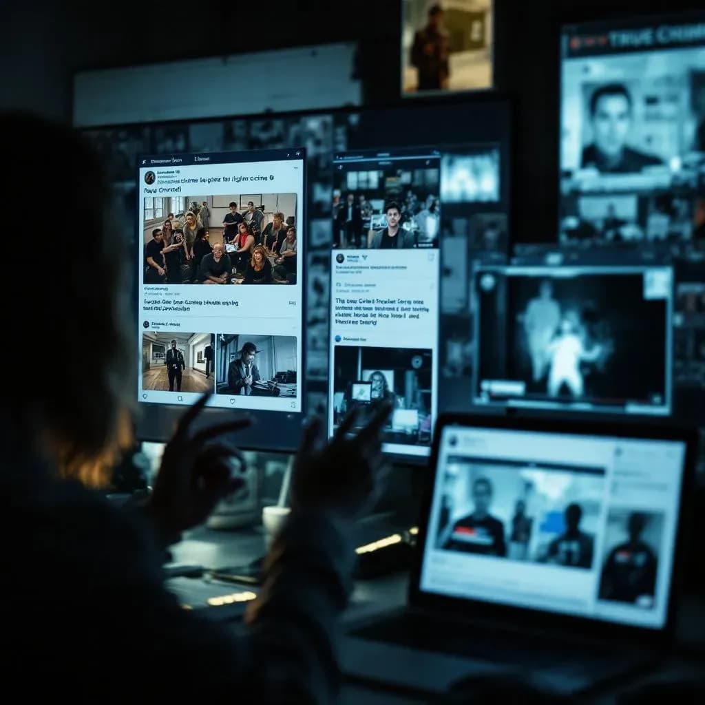 De 10 mest populære true crime-emner på sociale medier