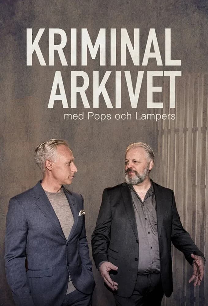 Officielt coverbillede for Kriminalarkivet med Pops och Lampers