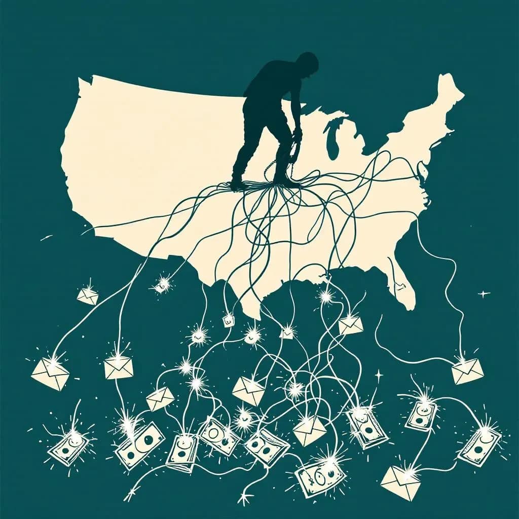 wire fraud — Krimidex illustration