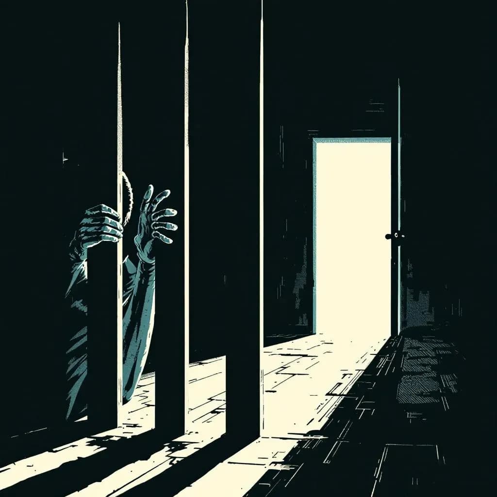 frihedsberøvelse — Krimidex illustration