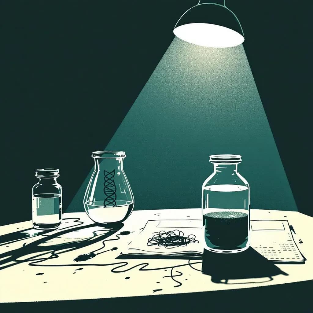 DNA — Krimidex illustration
