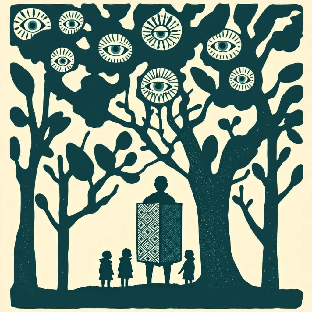 børnebeskyttelse — Krimidex illustration