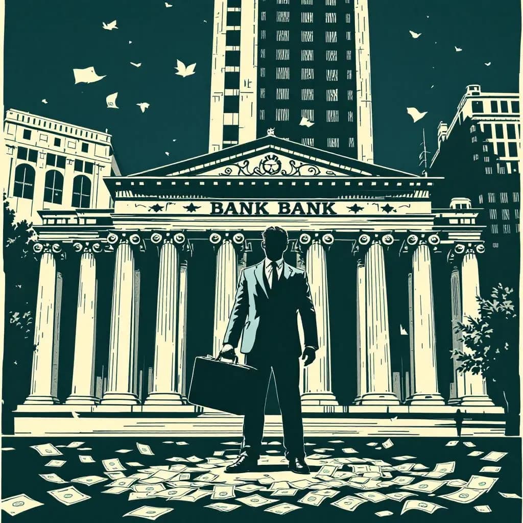 financial crime — Krimidex illustration