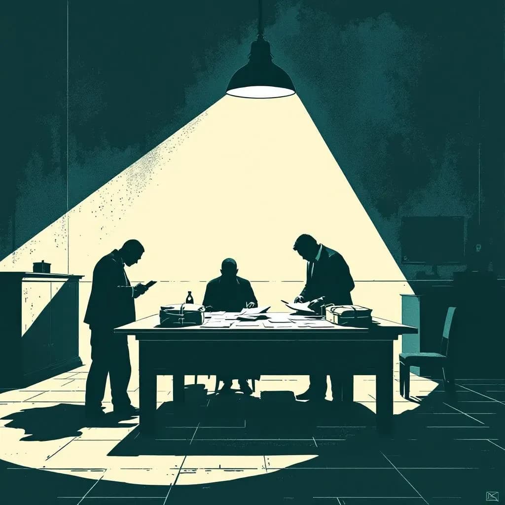 Kriminalefterforskning — Krimidex illustration