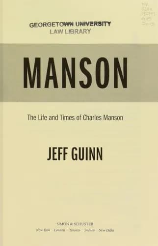 Manson — bogomslag (Open Library)