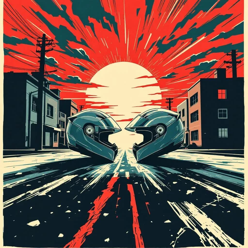rockerkrig — Krimidex illustration