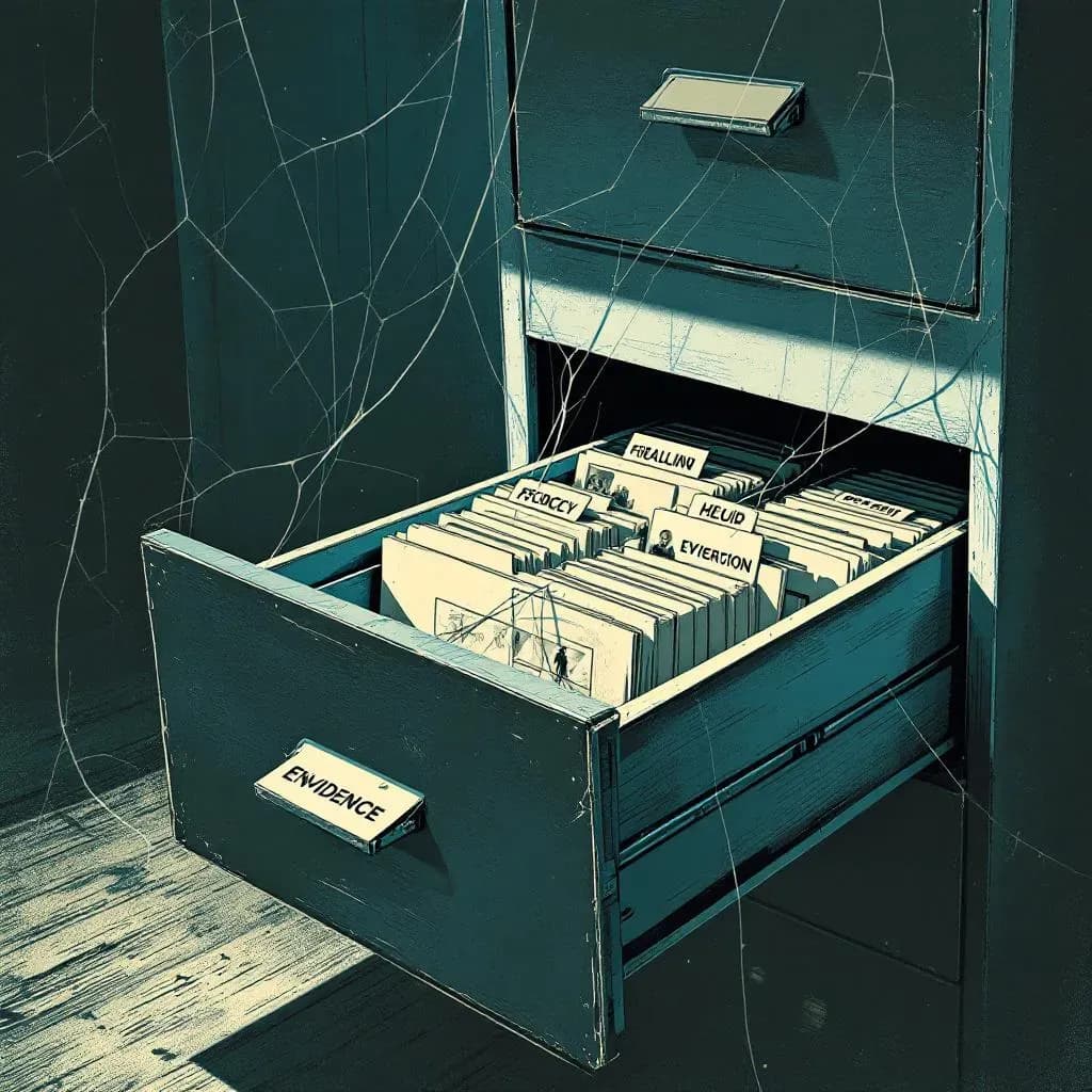uløste sager — Krimidex illustration