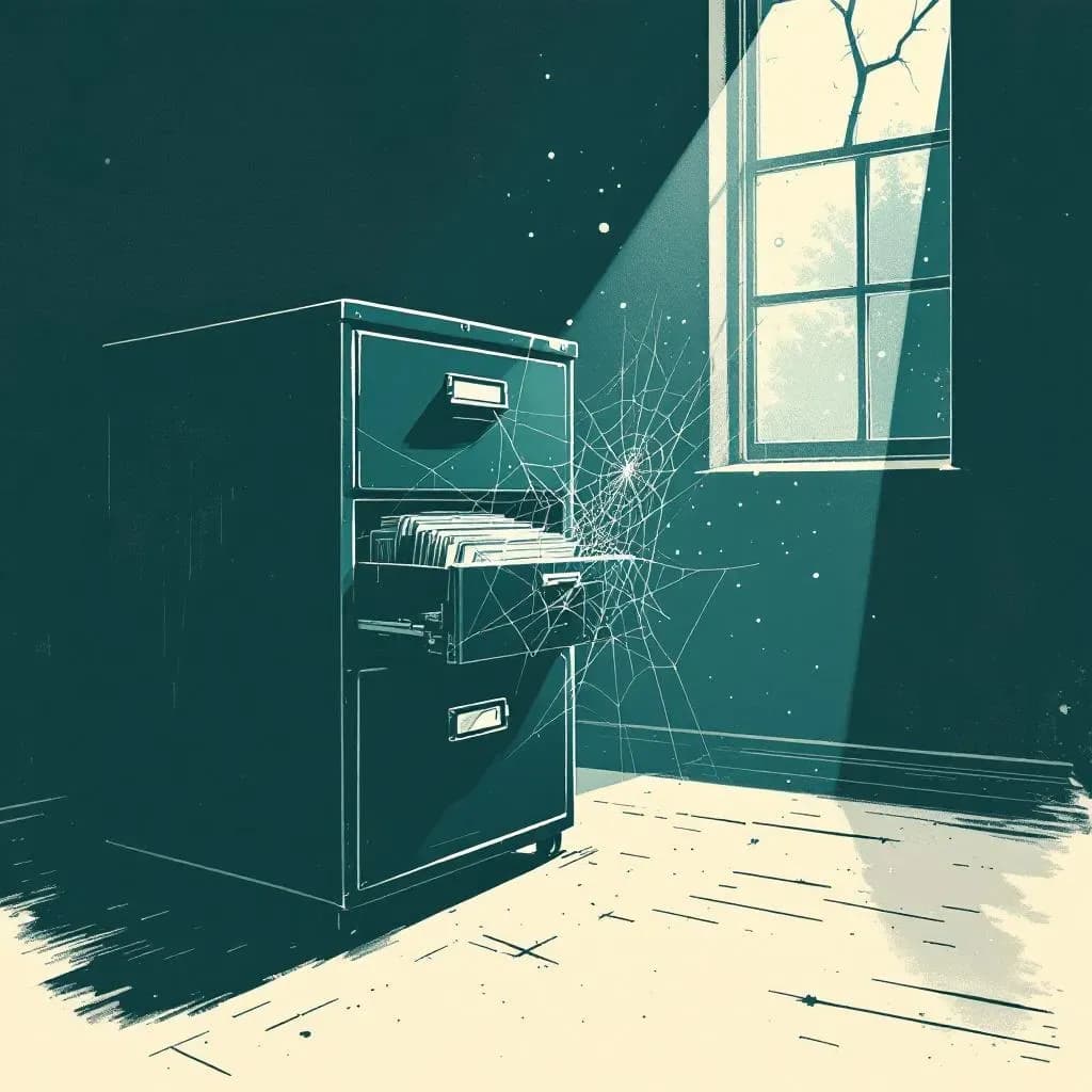 cold cases — Krimidex illustration