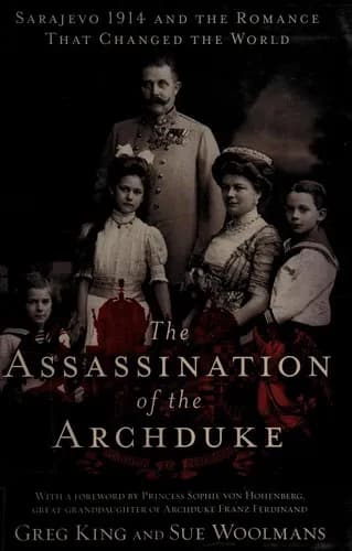 The Assassination of the Archduke — bogomslag (Open Library)